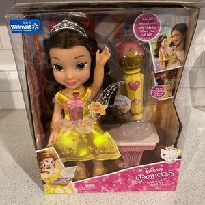 Disney Singing Princess Belle Doll with Yellow Gown